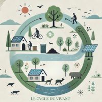 Schéma illustrant le cycle du vivant appliqué à l’entreprise